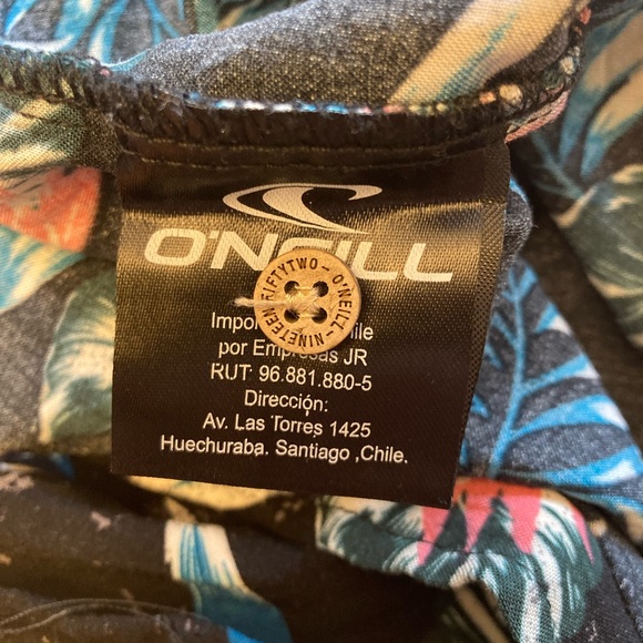 O’Neill Short Sleeve Hawaiian Button Up Shirt Large - Picture 5 of 5